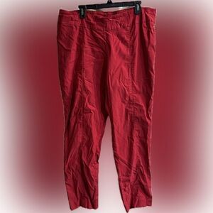 New Directions Women’s Vibrant Red Chinos